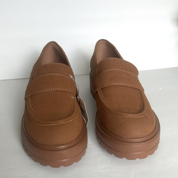 a.n.a. Women’s Lita loafers Slip On Stacked Block Heel Shoes Size 9.5 NWT - Picture 8 of 10